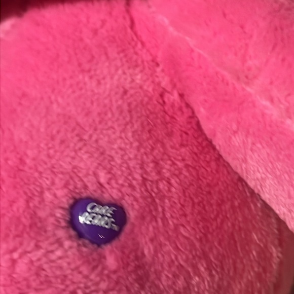 Care Bears 12” Share Bear Unicorn 2021 Hoodie Friends Collector Purple Plush - Picture 7 of 11